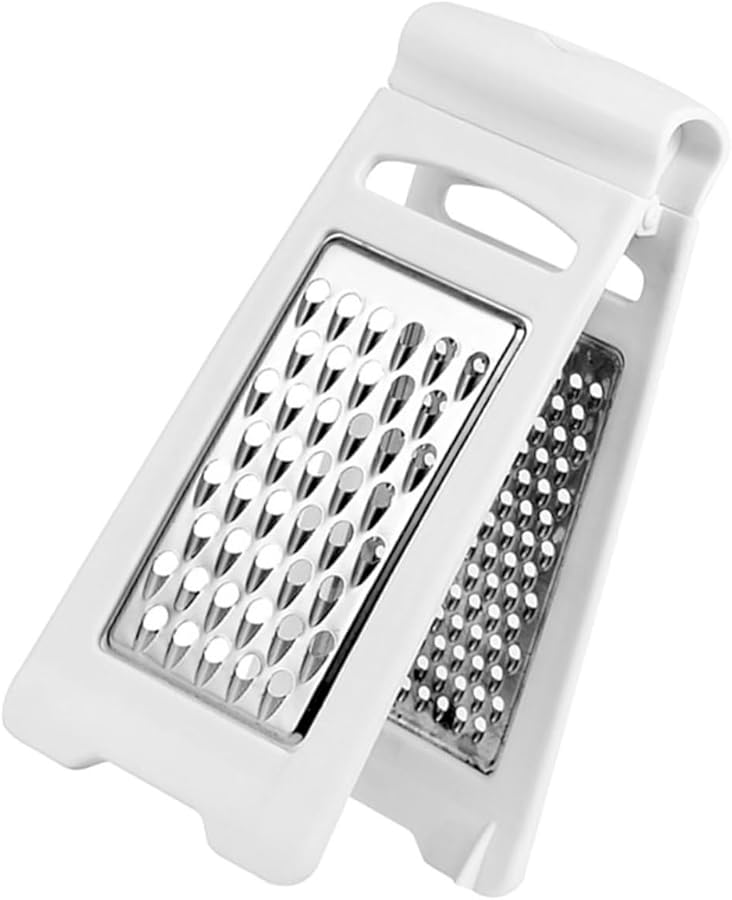 Stainless Steel Double Sided Grater Multipurpose Slicer For Cheese Vegetables Cucumber - Image 1